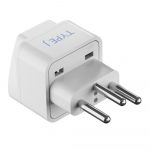 Switzerland travel adapter – Type J – CE & RoHS certified - GP-11A