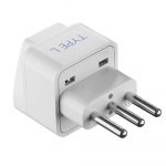 Italy travel adapter – Type L – CE & RoHS certified - GP-12A