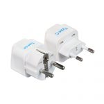 Europe travel adapter set – Type C & E/F – CE & RoHS certified - EU-2SET