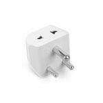 3 Pin Multi Plug Socket - Type D - 2 in 1 Plug - CE & RoHS certified - CTD-10