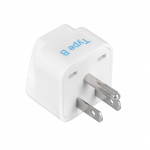 India to USA, Canada travel adapter plug – Type B – CE & RoHS certified - GP-5