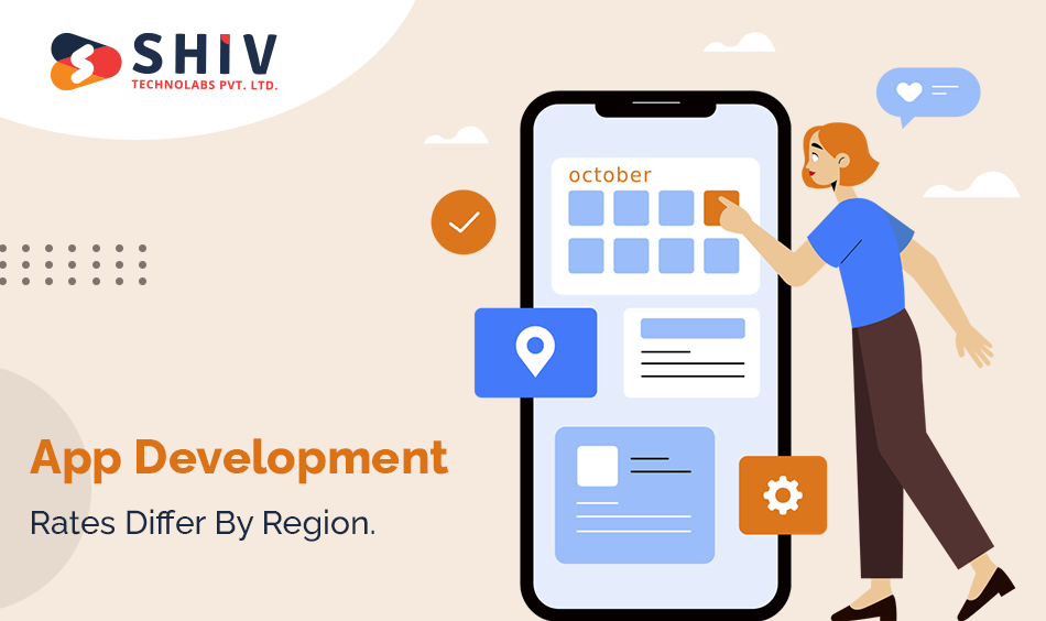 app development rates differ by region