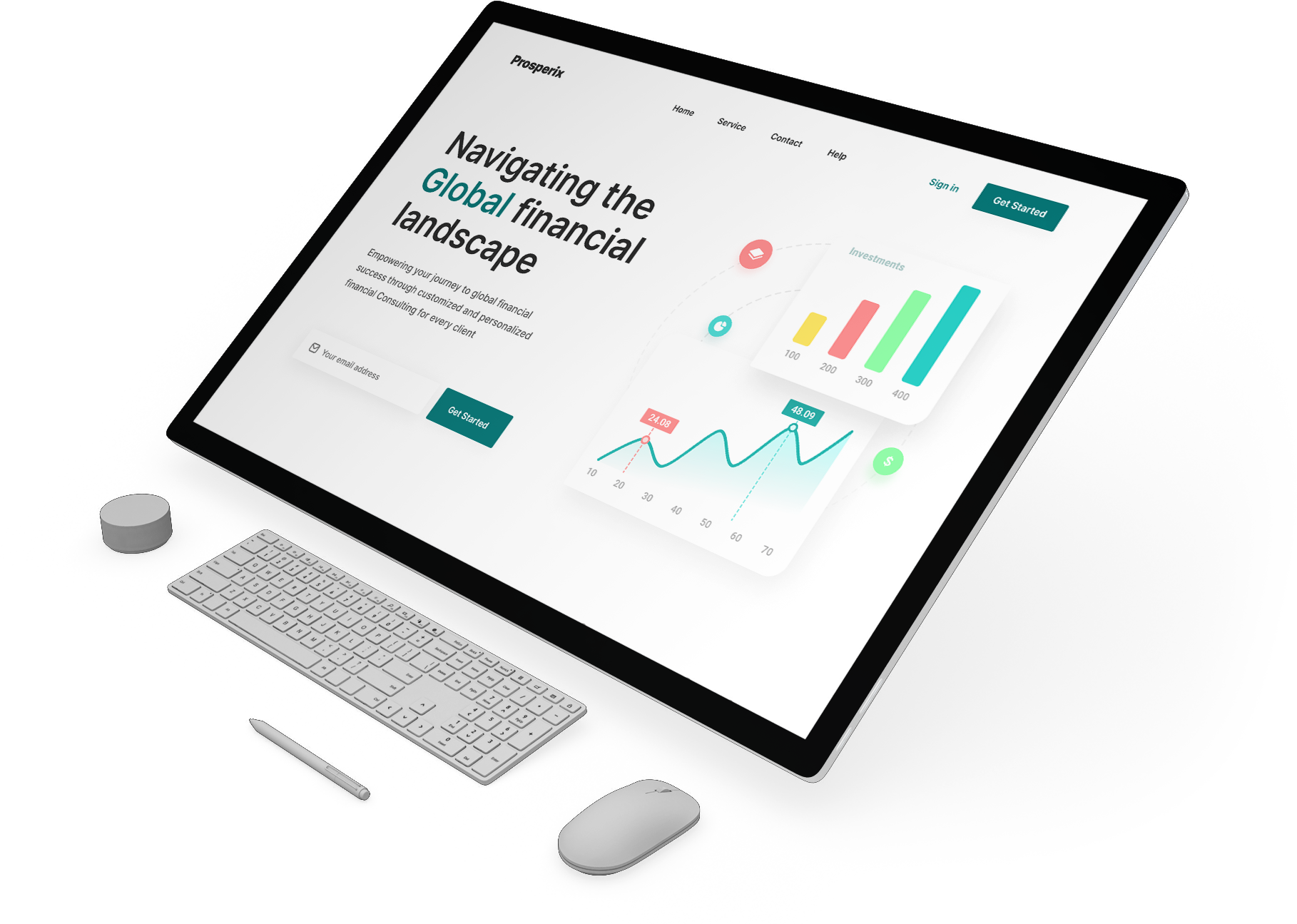 Next js web app