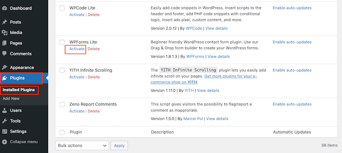 activating-wordpress-plugins