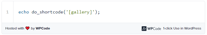 shortcode
