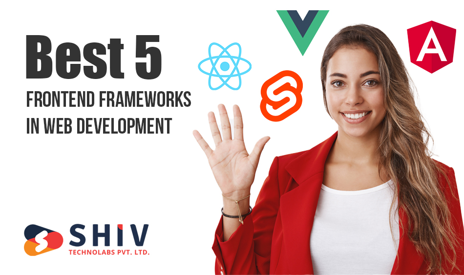 Best 5 frontend frameworks in web development 