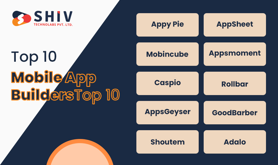 Top 10 Mobile App Builders