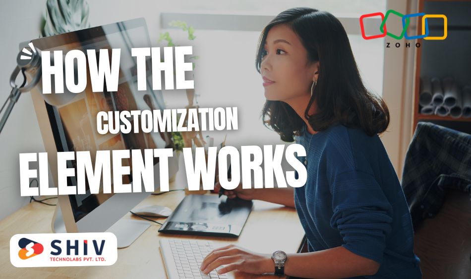 How the Customization Element Works in Zoho Creator Pages