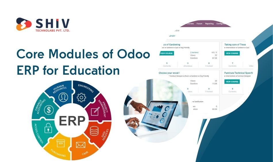 Core Modules of Odoo ERP for Education