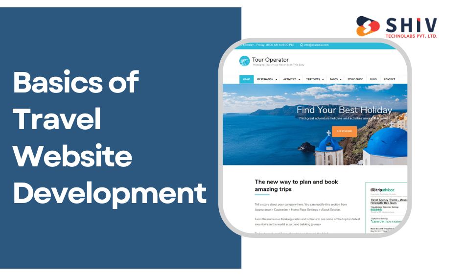 Basics of Travel Website Development