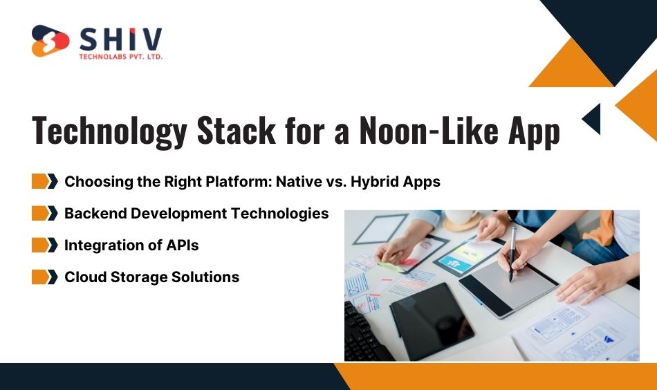 Technology Stack for a Noon-Like App