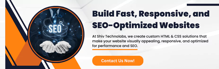 Build Fast Responsive and SEO Optimized Websites banner