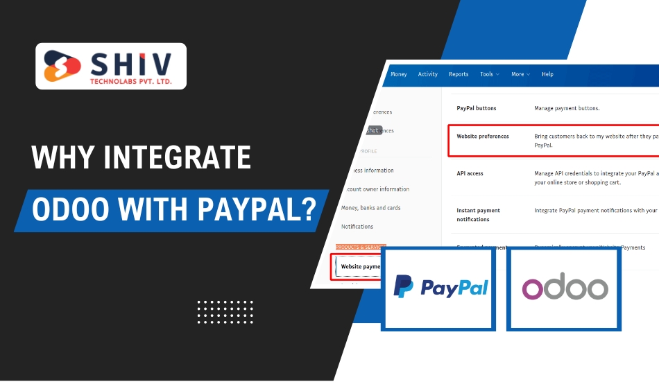 Why Integrate Odoo with PayPal