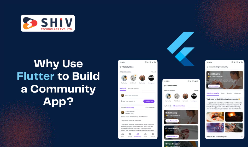 Why Use Flutter to Build a Community App