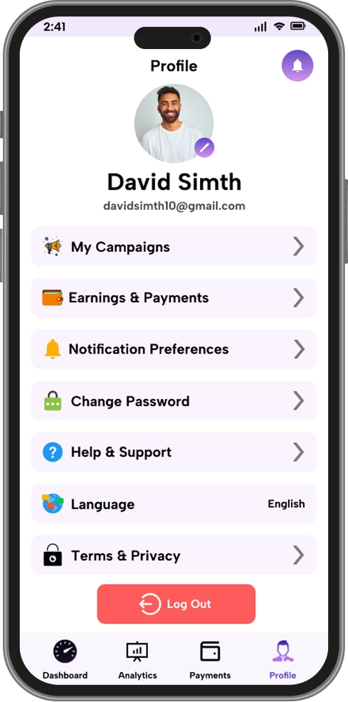 Advertiser Profile