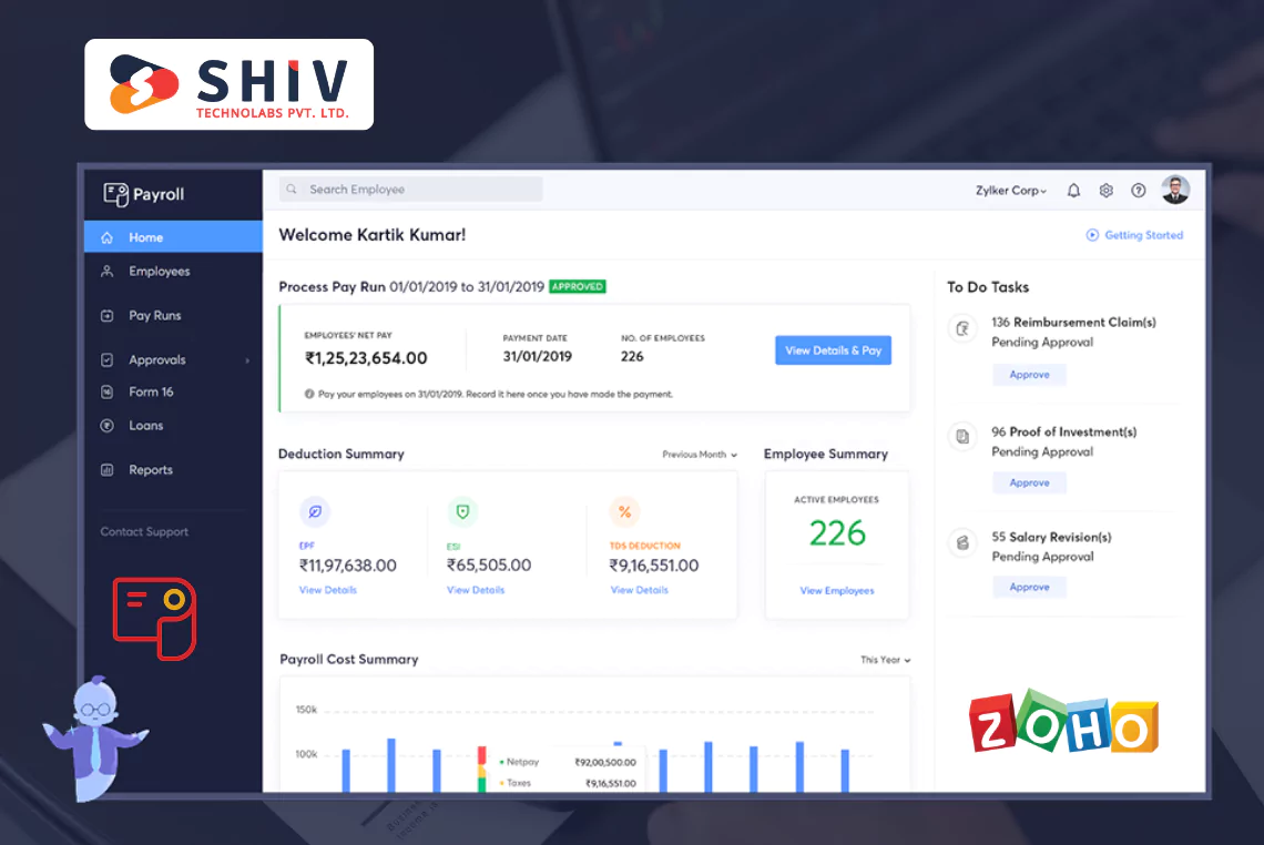 How Zoho Payroll Can Cut Your Costs by 37% [Without Laying Off Staff]