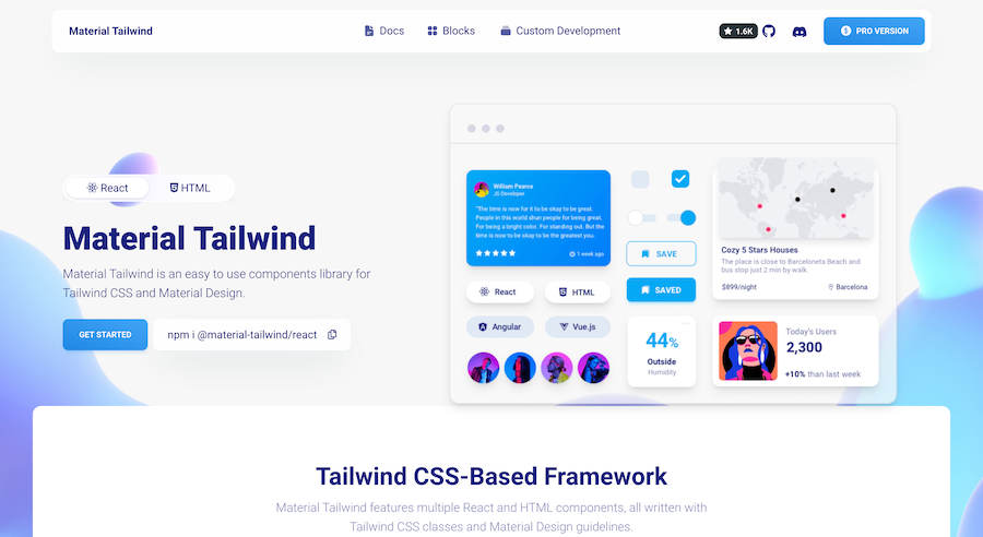 Material Tailwind