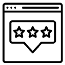 Ratings and feedback display