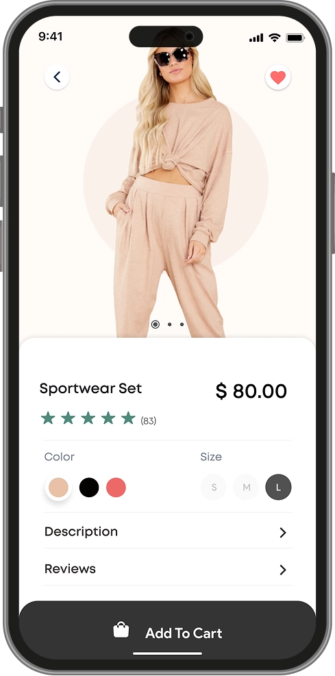 Product Details Screen