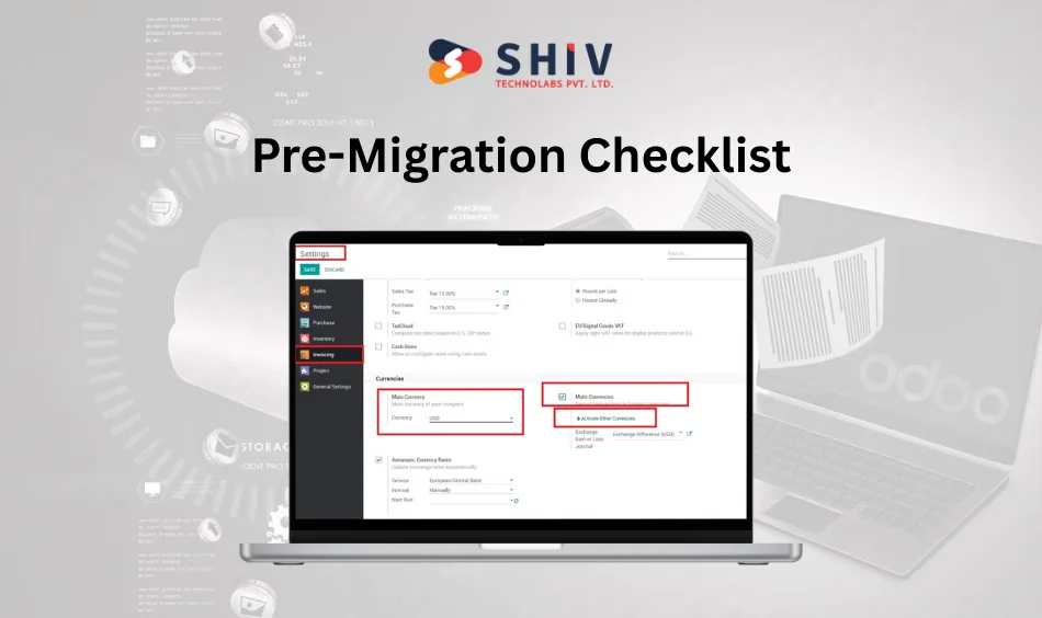 Pre-Migration Checklist