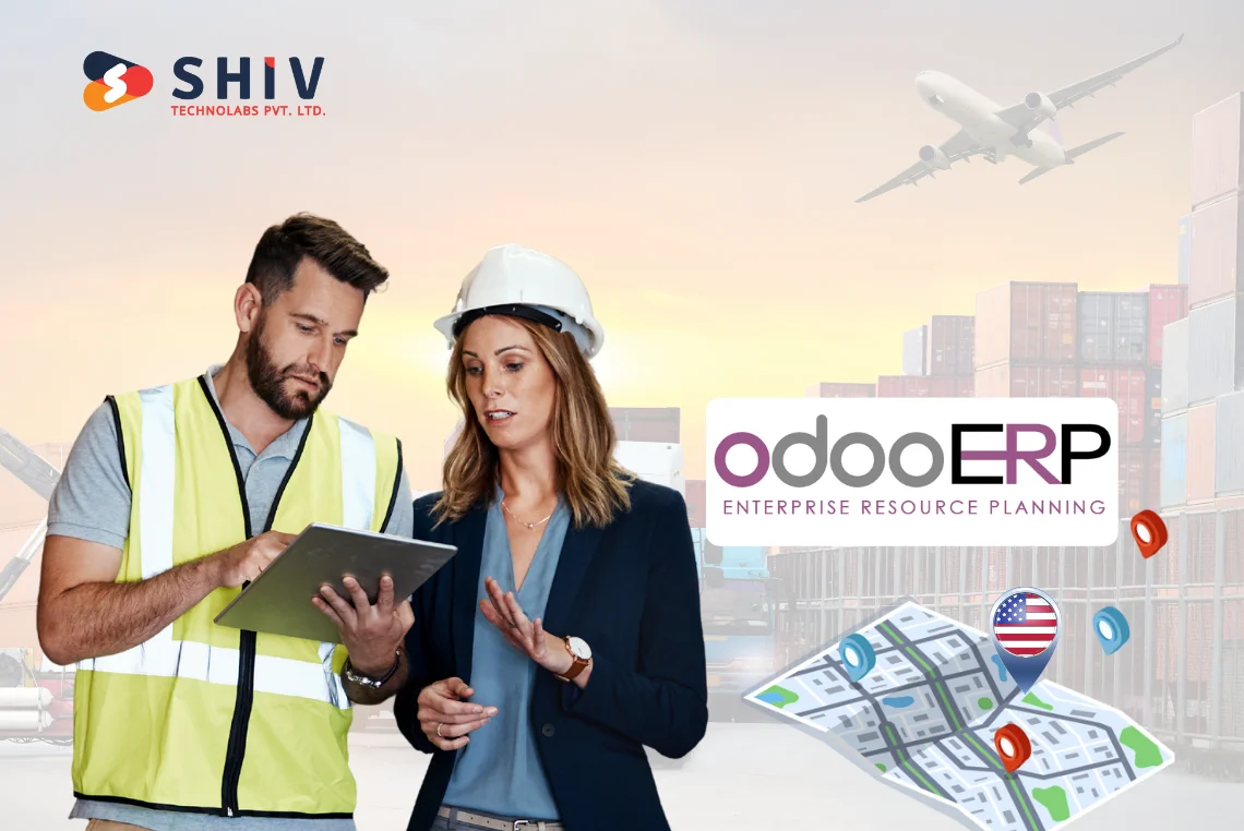 Odoo ERP Solutions for Routing and Delivery in USA Logistics Industry.