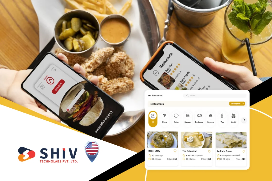 Custom Mobile App Development for Restaurants and Cafes in the USA Cost, Technology, and Advantages