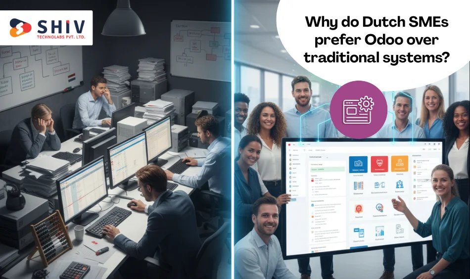Why do Dutch SMEs prefer Odoo over traditional systems